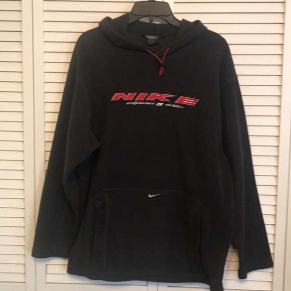Nike Other - Nike Black Polar Fleece Hoodie